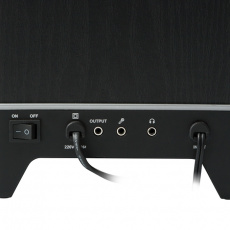 Колонки Sven MS-350BL (18W, Bluetooth, ПДУ, black)