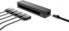 Разветвитель ARGB -> 5x ARGB (FH-05 ARGB, 5V, 3pin, 0.7m, black) ID-Cooling