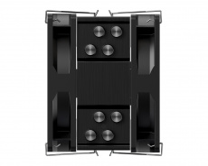 Вентилятор ID-Cooling SE-214-XT PLUS (1150/1151/1155/1156/1200/1700/1851/AM4/AM5, 2x120mm, Hydro, 700-1800rpm, 16-35dBa, 4 тепловые трубки, DTH, 4pin, PWM, 150W, black) RTL