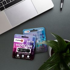 Флеш накопитель USB 3.0 64Gb FUMIKO MOSCOW (FMW-28, black)
