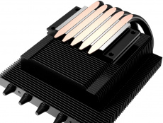 Вентилятор ID-Cooling IS-50X V3 (1150/1151/1155/1156/1200/1700/AM4/AM5, 120mm, Hydro, 500-2000rpm, <31dBa, 5 тепловых трубкок, DTH, 4pin, PWM, 120W, black) RTL