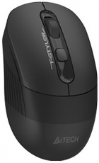 Мышь беспроводная A4Tech Fstyler FB10C (Bluetooth/2.4GHz, optical, 2000dpi, аккумулятор , stone black)