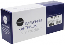 Картридж лазерный NetProduct TN-2375 (чёрный, 2600 стр., Brother HL-L2300/L2300D/L2340/2305/2320/L2340DW/L2360DN/L2365DW/L2380DW/DCP-L2500D/L2520DW/L2540DN/MFC-L2700DW/2705/L2720DW/L2740DW/TN-2335)