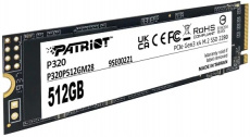 Накопитель SSD M.2 (2280) 512Gb Patriot P320 (P320P512GM28, 3000/2200Mbs, PCI-E Gen3 x4, NVMe 1.3)