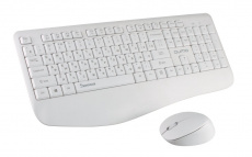 Клавиатура+мышь беспроводные QUMO Space K57/M75 (white)