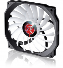Вентилятор RAIJINTEK Aeolus beta - ARGB (120x130x13mm, Hydro, 600-1200rpm, <22dBa, 4pin, PWM, ARGB LED, black-white) RTL
