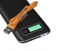 Внешний аккумулятор Hiper XPX6500 (литий-полимерный, 6500mAh, выход 2.4A, вход 2.1А, black)