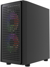 Корпус Powercase Mistral Micro EM20 (CMMEM20B-L3) (без БП, mATX, USB3.0, 3x FRGB Fan, black)