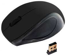 Мышь беспроводная Oklick 412MW (optical, 800dpi, 2*AAA, black)