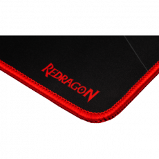 Коврик для мыши Redragon (CAPRICORN, тканевый на резиновой основе, игровой, black-red, 330x260x3mm)
