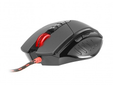 Мышь A4Tech Bloody V7M71 (USB, optical, 3200dpi, игровая, коврик, black)