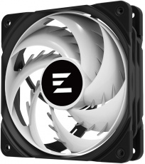Вентилятор ZALMAN ZM-AF120 ARGB (120x120x25mm, Hydro, Shark Fin Blade, 600-2000rpm, <30dBa, 4pin, PWM, ARGB LED, black-white) RTL