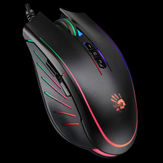 Мышь A4Tech Bloody P81s (USB, optical, 8000dpi, игровая, RGB подсветка, curve)
