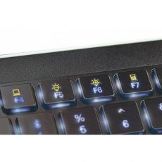 Клавиатура Defender Nova SM-680L (USB, подсветка символов синяя, мультимедийная, black)