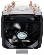 Вентилятор COOLER MASTER Hyper 103 (1150/1155/1156/775/AM2/AM3/FM1/FM2, 92mm, Al+Cu, 2200rpm, 17dBa, 3 тепловые трубки, 4pin, 180W, PWM, blue LED) RTL