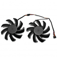 Вентиляторы для видеокарт FDC10H12S9-C (88mm, Palit GTX1060 / GTX1070 / GTX1080, sleeve, 4pin) OEM