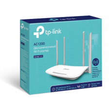 Роутер TP-LINK Archer C50 (RU) ver.6.x (1167Mbps, 2.4/5GHz, 4 ports, 100Mbps, 4 внешние несъёмные антенны 5dBi, white-grey)