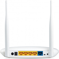 Роутер TP-LINK TL-WR843ND (300Mbps, 2.4GHz, 4 ports, 100Mbps, 2 внешние съёмные антенны 5dBi, white)