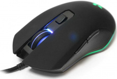Мышь Гарнизон АЛГОЛЬ GM-780G (USB, optical, 2400dpi, игровая, RGB подсветка, soft-touch, 1.5m, black)