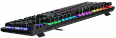 Клавиатура Defender Prosecutor GK-370L (USB, механическая, регулируемая подсветка, игровая, мультимедийная, промо-код "Crossout", black)