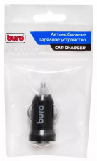 Зарядное устройство от прикуривателя Buro XCJ-044-2A (1 USB разъём, 2A, black-silver)
