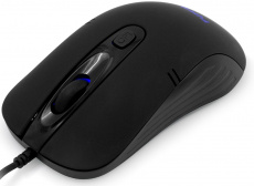 Мышь FUMIKO GHOST TOUCH FMW-14L-K (USB, optical, 1600dpi, RGB подсветка, soft-touch, 1.2m, black)