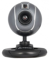 Web-камера A4Tech PK-750G (0.3Mpx, 640x480, микрофон, крепление на монитор, black-silver)