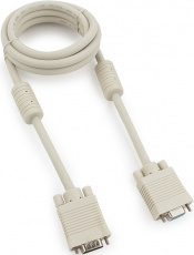 Кабель SVGA Pro 15m/15f 1.8m (CC-PPVGAX-6, удлинительный, 2 ферритовых фильтра, beige) Cablexpert