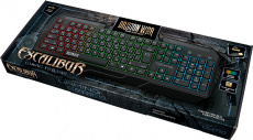 Клавиатура QUMO Excalibur K67 (USB, радужная подсветка, игровая, black)