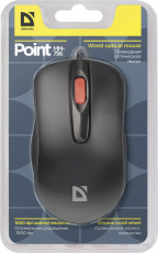 Мышь Defender Point MM-756 (USB, optical, 1000dpi, black)
