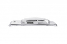 Карт-ридер QUMO White Line (SDXC, microSD, M2, MS, MMC, CF, xD, white, USB 2.0)