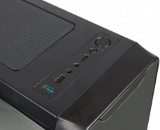 Корпус ACCORD JP-X (без БП, ATX, USB 3.0, no Fan, black)