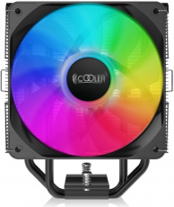 Вентилятор PCCOOLER PALADIN EX300S (1150/1151/1155/1200/1700/AM4/AM5, 120mm, Al, Hydro, 400-1800rpm, 18-29dBa, 3 тепловые трубки, DTH, 4pin, 125W, RGB fixed LED) RTL