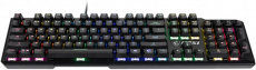 Клавиатура MSI Vigor GK41 (USB, механическая, RED Switch, регулируемая подсветка, игровая, мультимедийная, Anti-Ghosting, 1.8m, black)