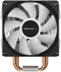 Вентилятор DEEPCOOL GAMMAXX 400 V2 BLUE (1150/1151/1155/1156/1200/1700/AM4/AM5, 120mm, Al, Hydro, 500-1650rpm, <28dBa, 4 тепловые трубки, DTH, 4pin, blue LED, 150W) RTL