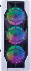 Корпус 1STPLAYER DK-D4 (без БП, ATX, USB3.0, white)