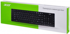 Клавиатура Acer OKW010 (ZL.KBDEE.002) (USB, мультимедийная, 1.45m, black)