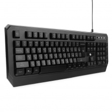 Клавиатура Gembird KB-G20L (USB, синяя подсветка, промо-код "Survarium", black)