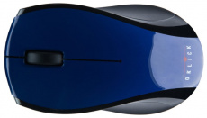 Мышь беспроводная Oklick 345MW (optical, 800dpi, 2*AAA, black-blue)