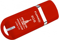 Флеш накопитель USB 2.0 8Gb FUMIKO MOSCOW (FMW-12, 30MB/s, red)