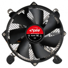 Вентилятор Spire SP954S7-1-PWM (4pin, Socket-1155/1151/1156/1366, 22dBa, 130W) RTL