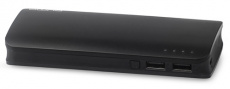 Внешний аккумулятор QUMO PowerAid 13500 (литий-ионный, 13500mAh, 2*USB 2A, вход 1.5А, black)