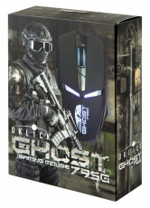 Мышь Oklick 795G (USB, optical, 2400dpi, 1.5m, black)
