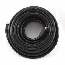 Кабель HDMI (m) - HDMI (m) 15.0m (CC-HDMI4-15M, ver.2.0, с позолоченными контактами, экранированный, black) Cablexpert