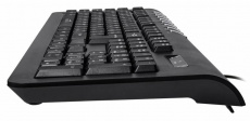 Клавиатура Oklick 360M (USB, мультимедийная, black)