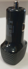 Зарядное устройство от прикуривателя YY-C05 (00009480) (12-32V - USB + USB Type-C, 5V/3А, 9V/2A, 12V/1.5A, 38W, QC3.0, PD 20W, black)