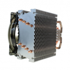 Вентилятор CROWN CM-4 (1150/1151/1155/1156/1366/2011/775/AM2/AM3/FM1/FM2, 125mm, Al, 800-1800rpm, 16-30dBa, 4 тепловые трубки, 4pin, blue LED, 160W) RTL