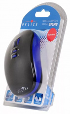 Мышь беспроводная Oklick 595MB (Bluetooth 3.0, optical, 1600dpi, AA, black-blue)