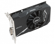 Видеокарта MSI GF GT1030 2Gb (GT 1030 AERO ITX 2G OC, 64bit, GDDR5, DVI+HDMI) RTL