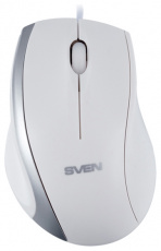 Мышь Sven RX-180 (USB, optical, 800dpi, white-silver)